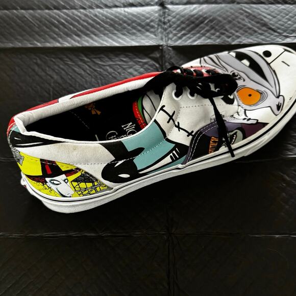 Vans Disney Nightmare Before Christmas Tim Burton Men’s Size 13 Lace Up Shoes - Picture 6 of 11